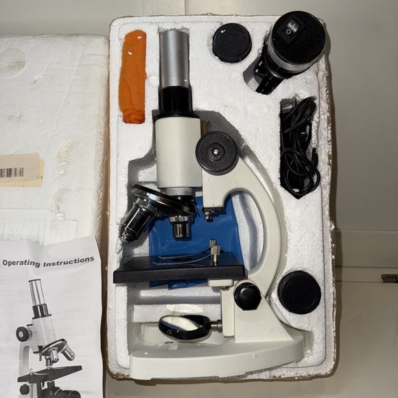 Student School Microscope Radical RM-1B - Excellent Condition - Picture 3 of 11